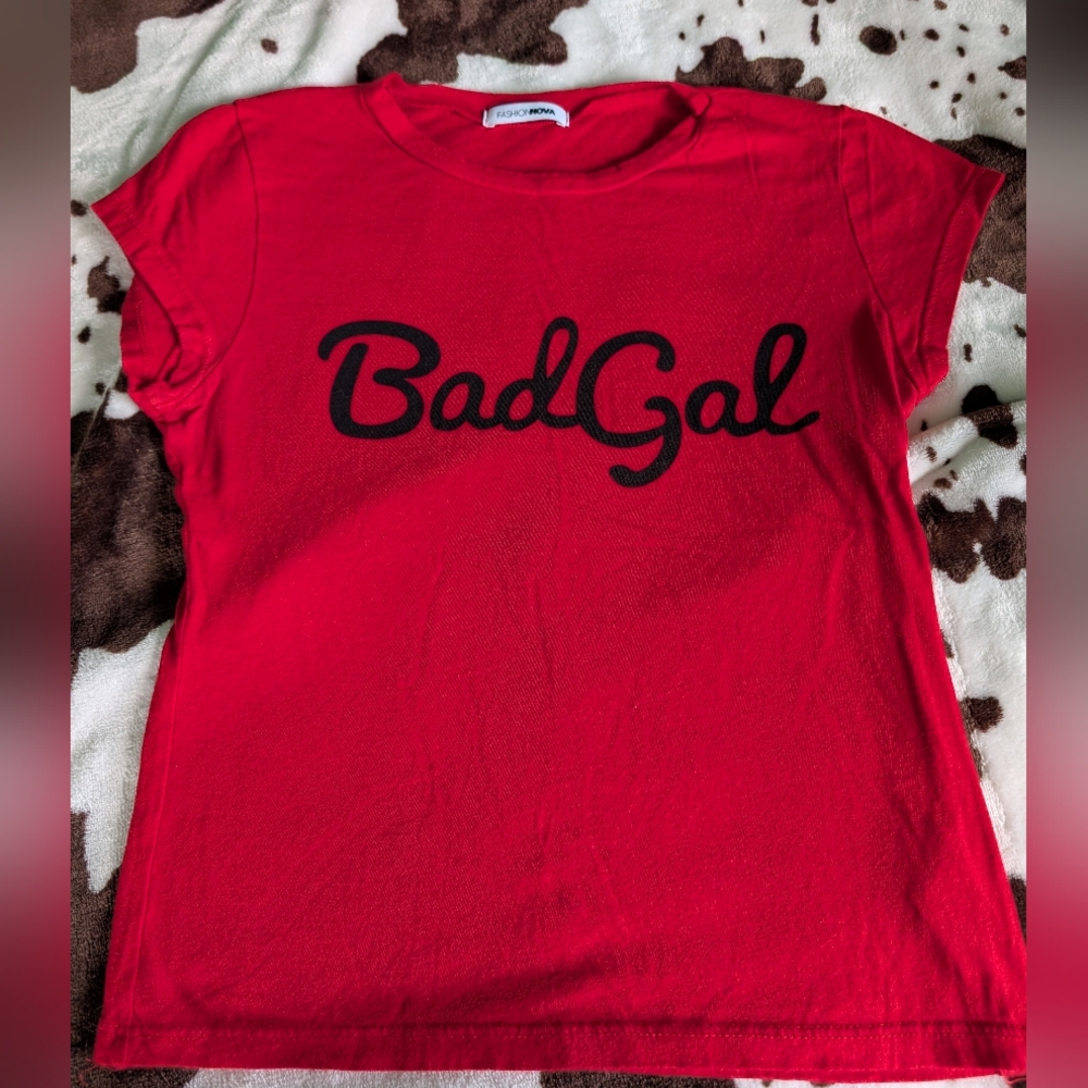 Fashion Nova Bad Gal Tee!